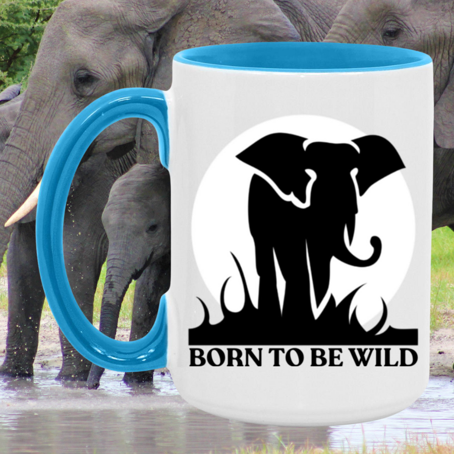Born To Be Wild Accent Mug