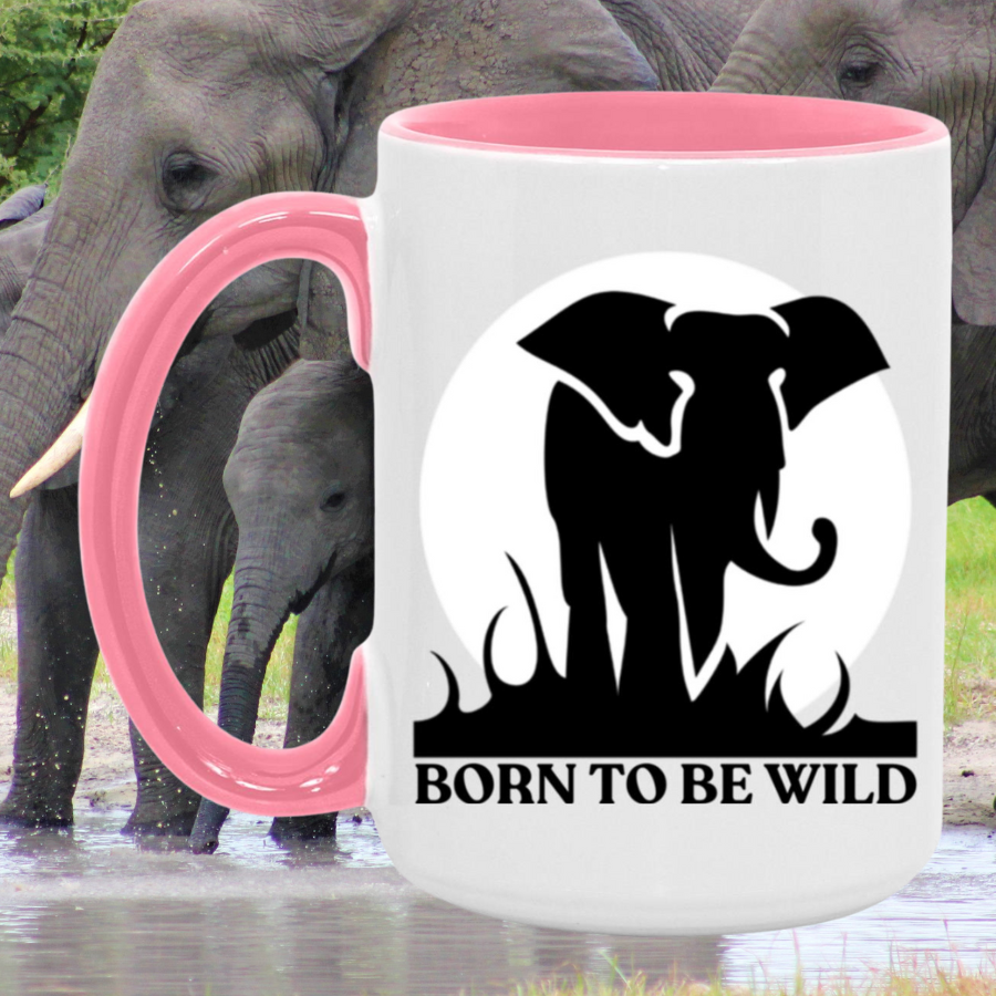 Born To Be Wild Accent Mug