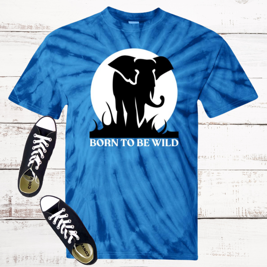 Born To Be Wild Tie Dye T-Shirt