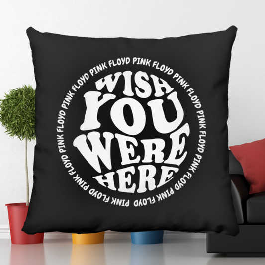 Wish You Were Here Throw Pillow