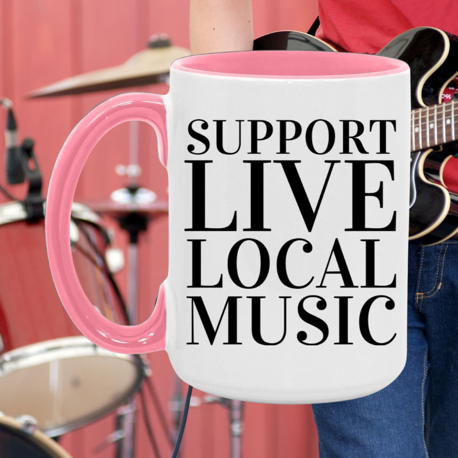 Support Live Local Music Mug