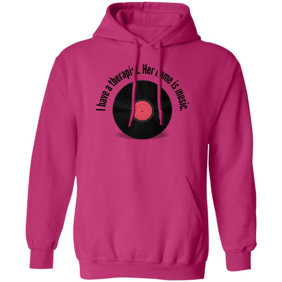 I have a therapist. Her name is music. Hoodie