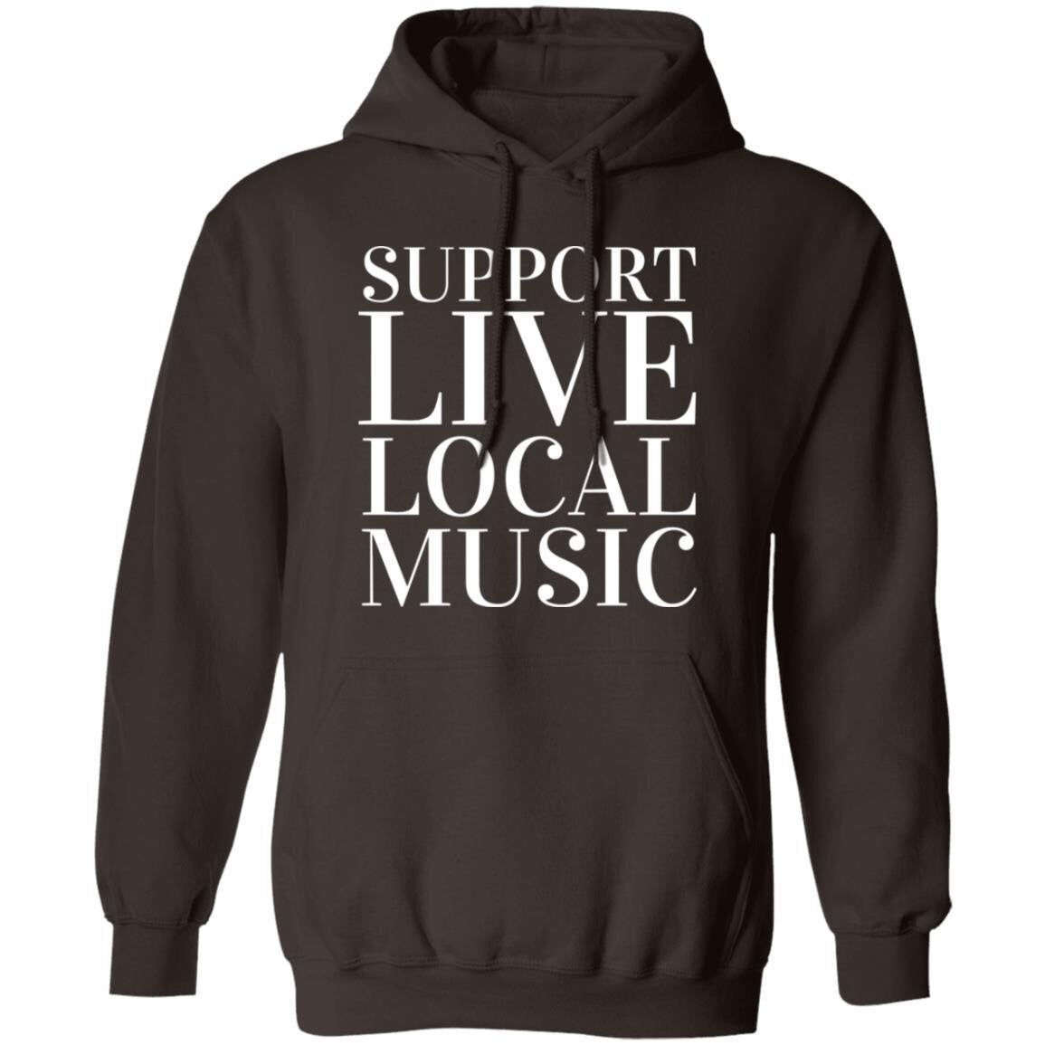 Support Live Local Music Hoodie
